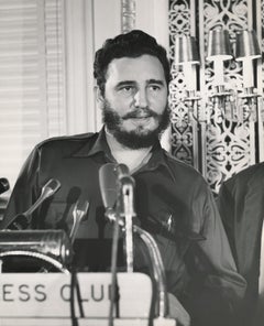 Fidel Castro in Washington D.C. Fine Art Print