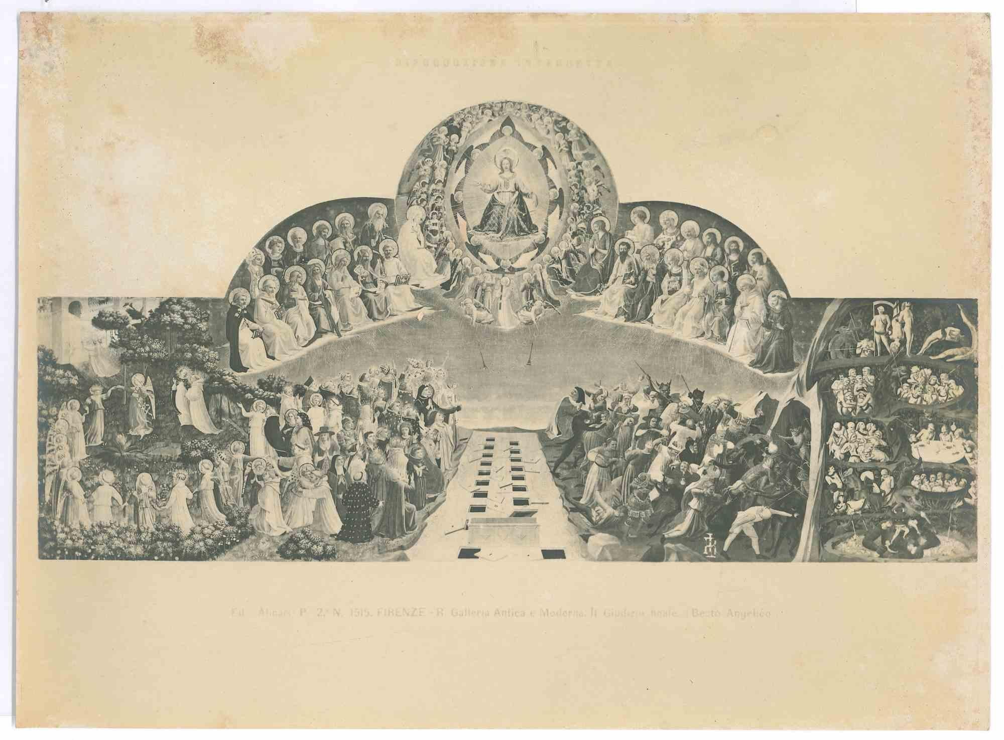 Unknown Figurative Photograph - Final Judgment , Florence - Vintage Photo - Early 20th century