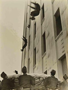 Fire fighters Test - Vintage Photograph - 1960s