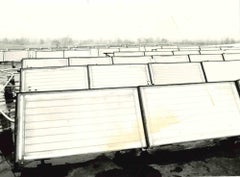 First Solar Panels: "Ditta Termosanitar Eporidiese" - Vintage Photograph - 1970s