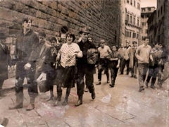 Florence Devastated by the Waters of the Arno, and Victims - 1966