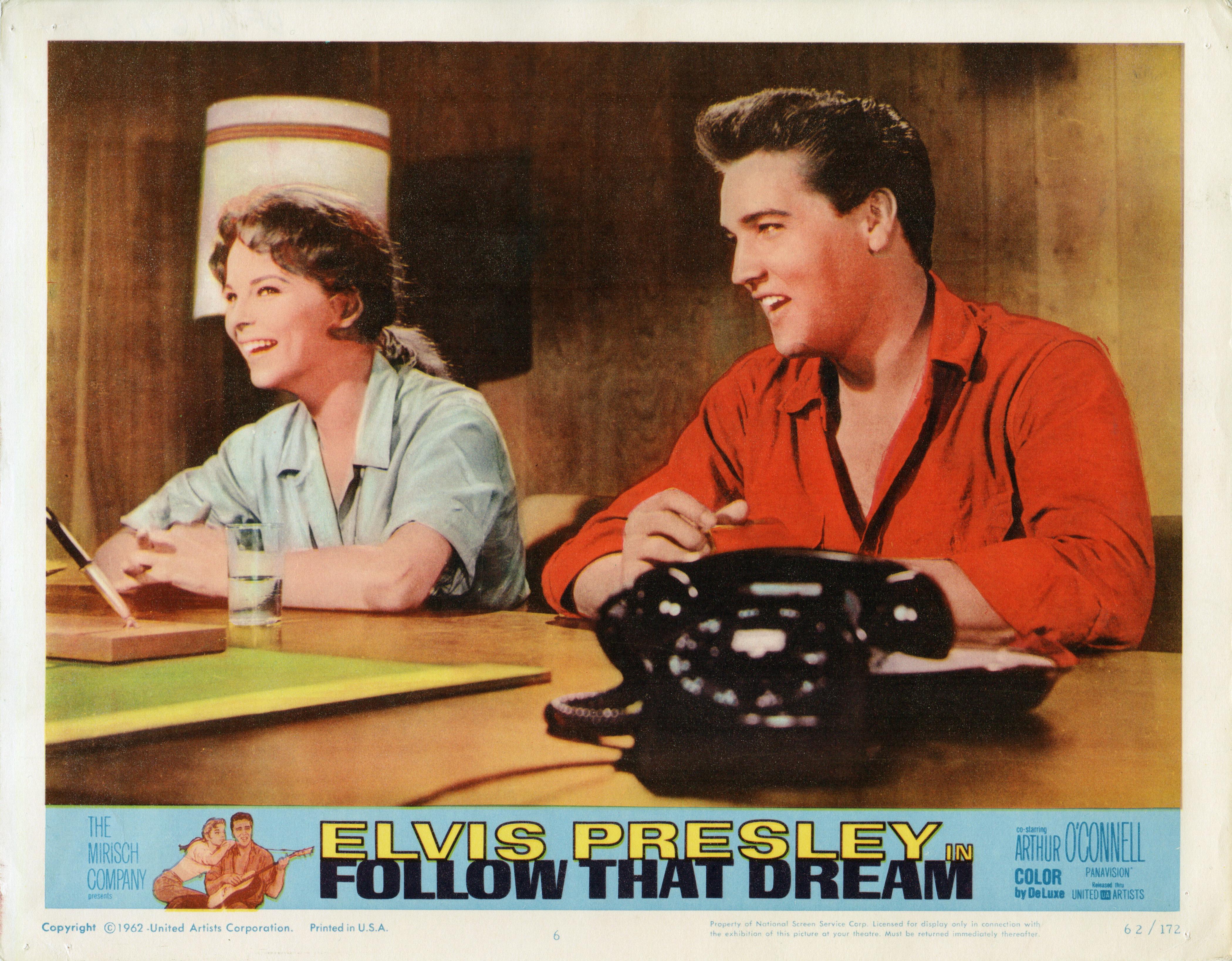 Unknown Color Photograph - Follow that Dream - Elvis Presley - 1962' Original Lobbycard