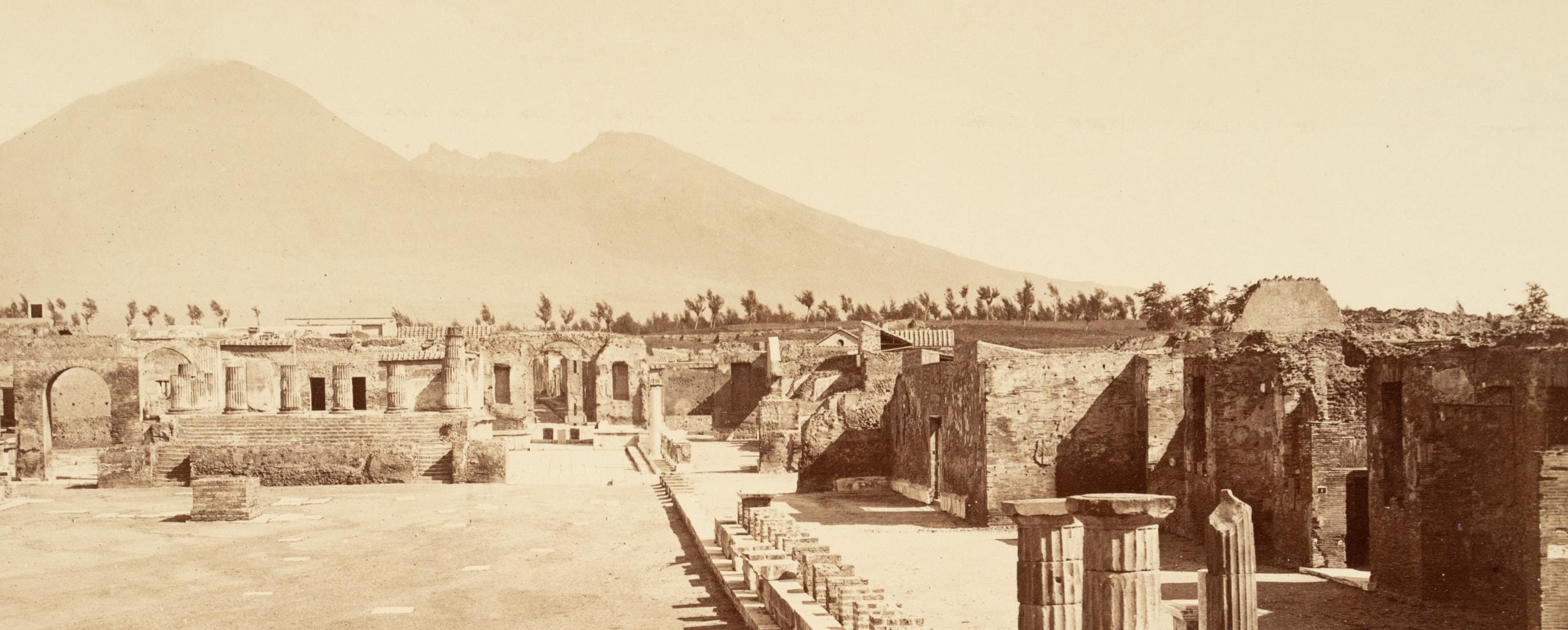 Forum civil, Pompei - Photograph de Fratelli Alinari
