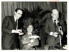 Franco Carraro und Primo Nebiolo – Vintage-Foto – 1970er Jahre