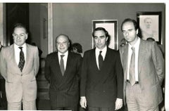 Franco Carraro, Mario Pescante und Primo Nebbiolo und Primo Nebbiolo – Foto – 1981