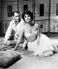 Vintage Frank Sinatra and Gina Lollobrigida "Never So Few" Globe Photos Fine Art Print