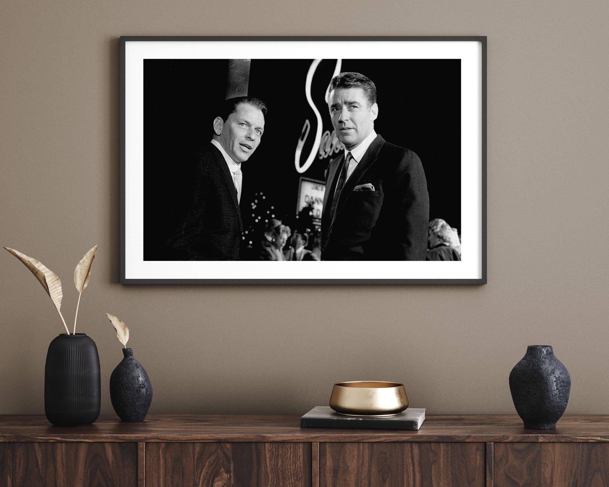 Frank Sinatra und Peter Lawford – Photograph von Unknown