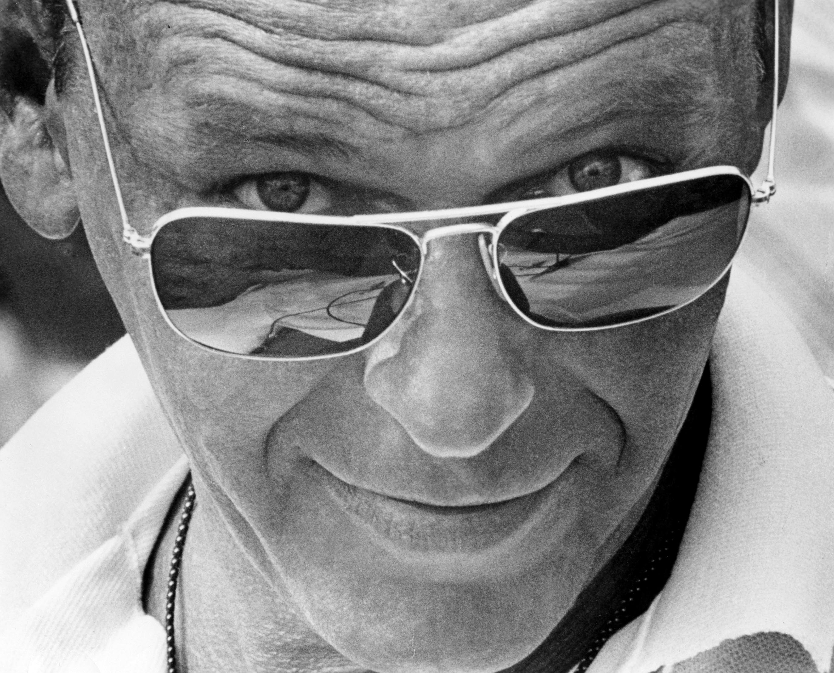 Unknown Portrait Photograph - Frank Sinatra Closeup in Sunglasses Globe Photos Fine Art Print