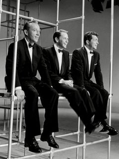 Vintage Frank Sinatra, Dean Martin, and Bing Crosby Globe Photos Fine Art Print