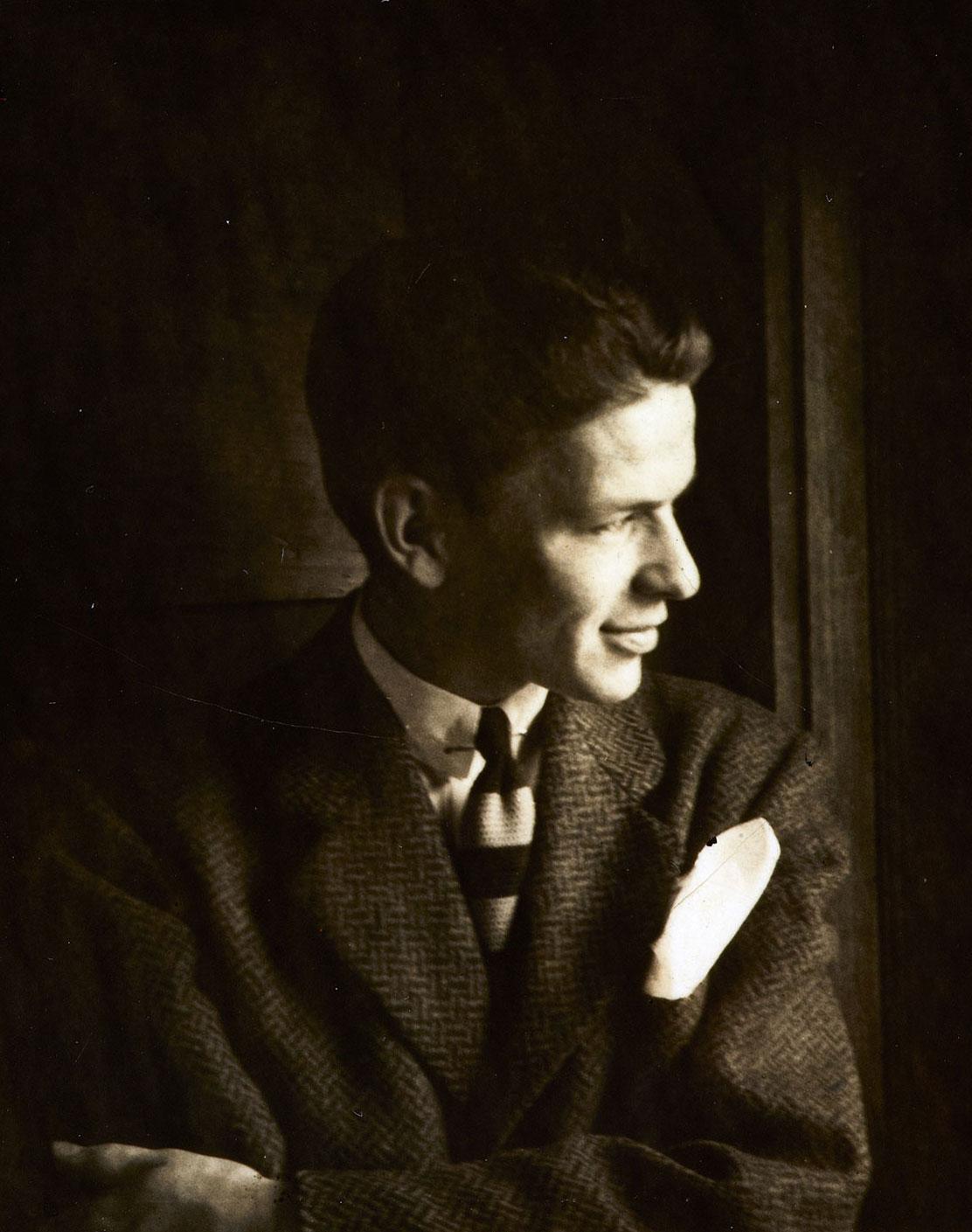 Unknown Portrait Photograph - Frank Sinatra - Looking out - New Jersey -  Estate Stamped