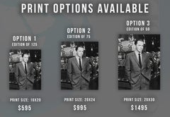 Frank Sinatra Ocean's Eleven Globe Photos Fine Art Print