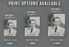 Frank Sinatra Smiling Fine Art Print