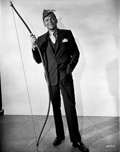 Vintage Frank Sinatra With a Bow Fine Art Print
