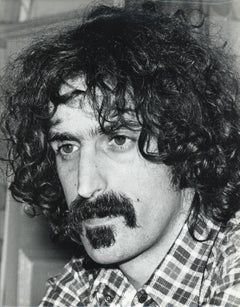 Frank Zappa Candid Headshot Vintage Original Photograph