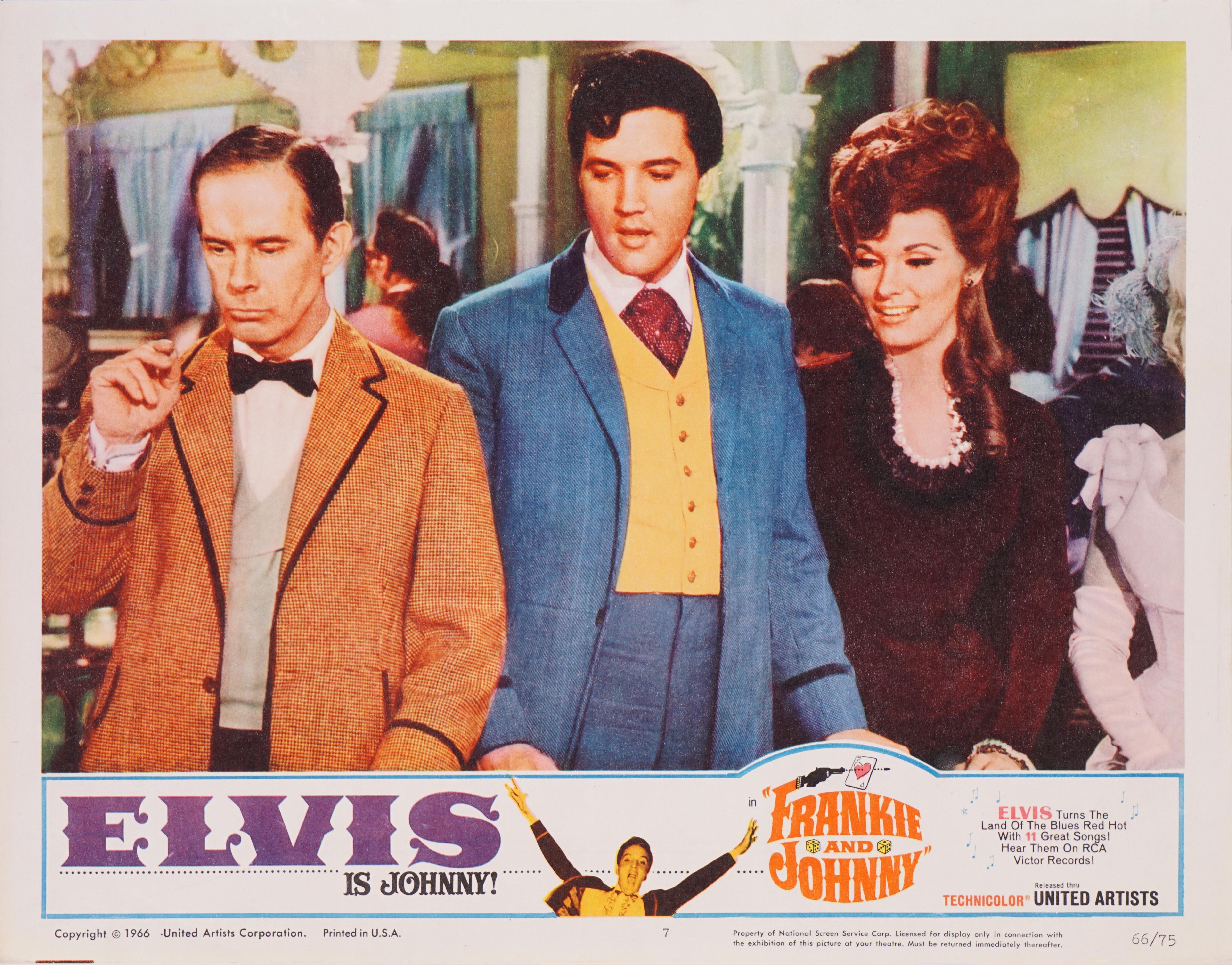 Color Photograph Unknown - Frankie and Johnny (1966) - Original Lobby Card, Directed by Frederick de Cordov