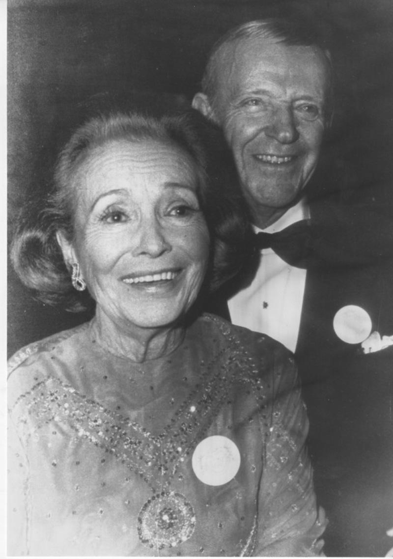Unknown Portrait Photograph - Fred Astaire and Adele Astaire Douglas- Vintage Photo - 1981