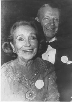 Fred Astaire et Adele Astaire Douglas - Photo vintage - 1981