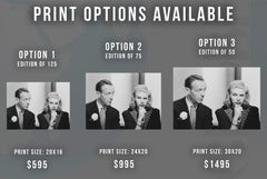 Fred Astaire and Ginger Rogers Deep in Thought Movie Star News Fine Art Print