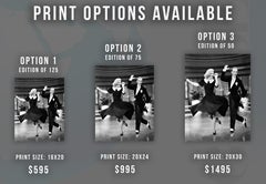 Fred Astaire and Ginger Rogers in "Swing Time" Globe Photos Fine Art Print