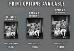 Fred Astaire and Ginger Rogers on Bench Fine Art Print