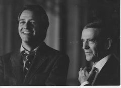 Fred Astaire and Richard Crenna - Vintage Photo - 1980s