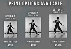 Fred Astaire Dancing in "Blue Skies" Globe Photos Fine Art Print