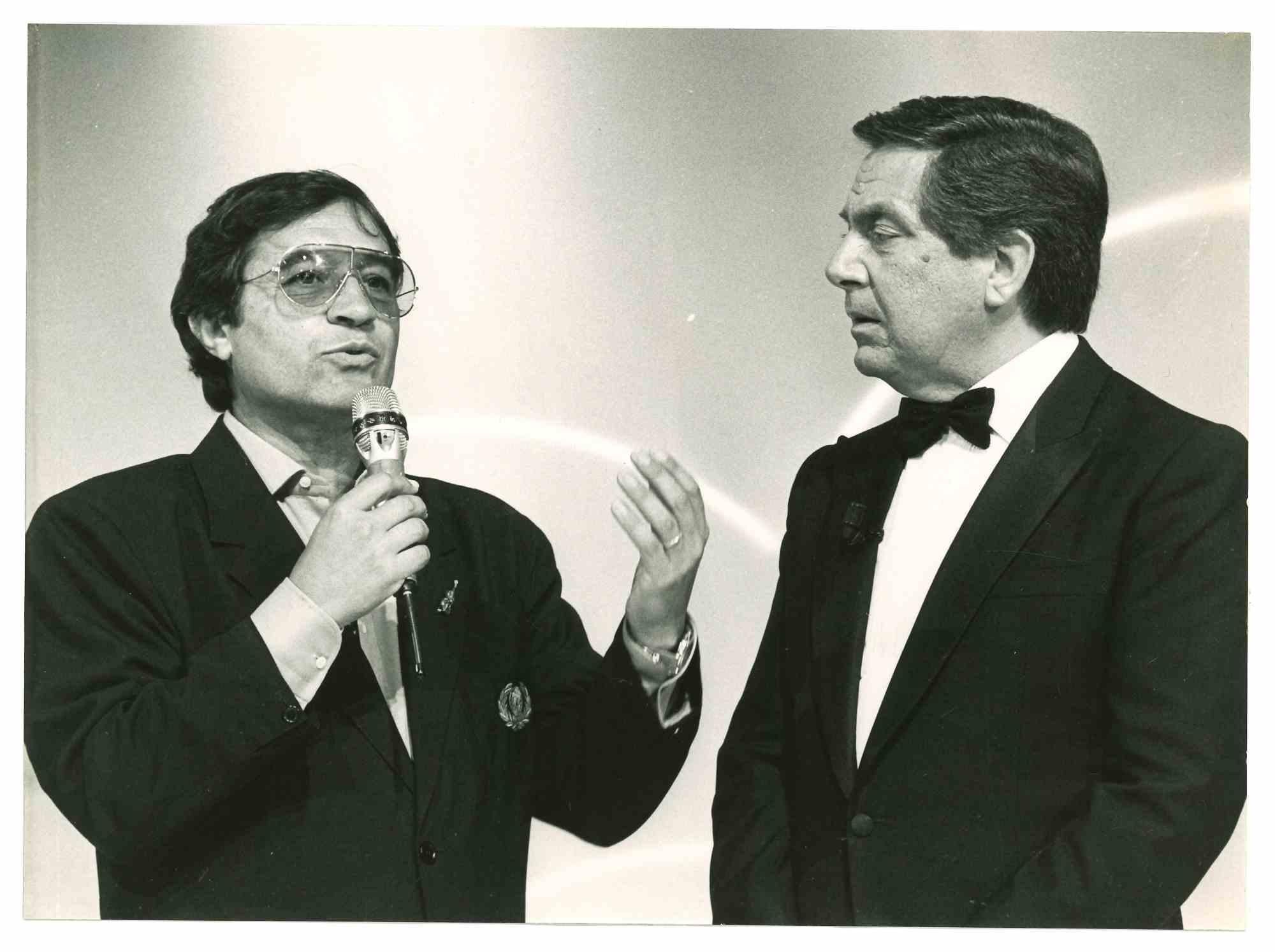 Unknown Figurative Photograph - Fred Bongusto and Corrado - Vintage Photograph - 1970s