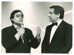 Fred Bongusto and Corrado - Vintage Photograph - 1970s