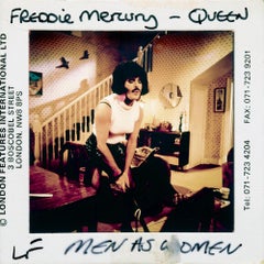 Freddie Mercury of Queen Dressed as a Woman - 1/1