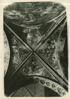 Fresco der Kathedrale – Vintage-Foto – frühes 20. Jahrhundert