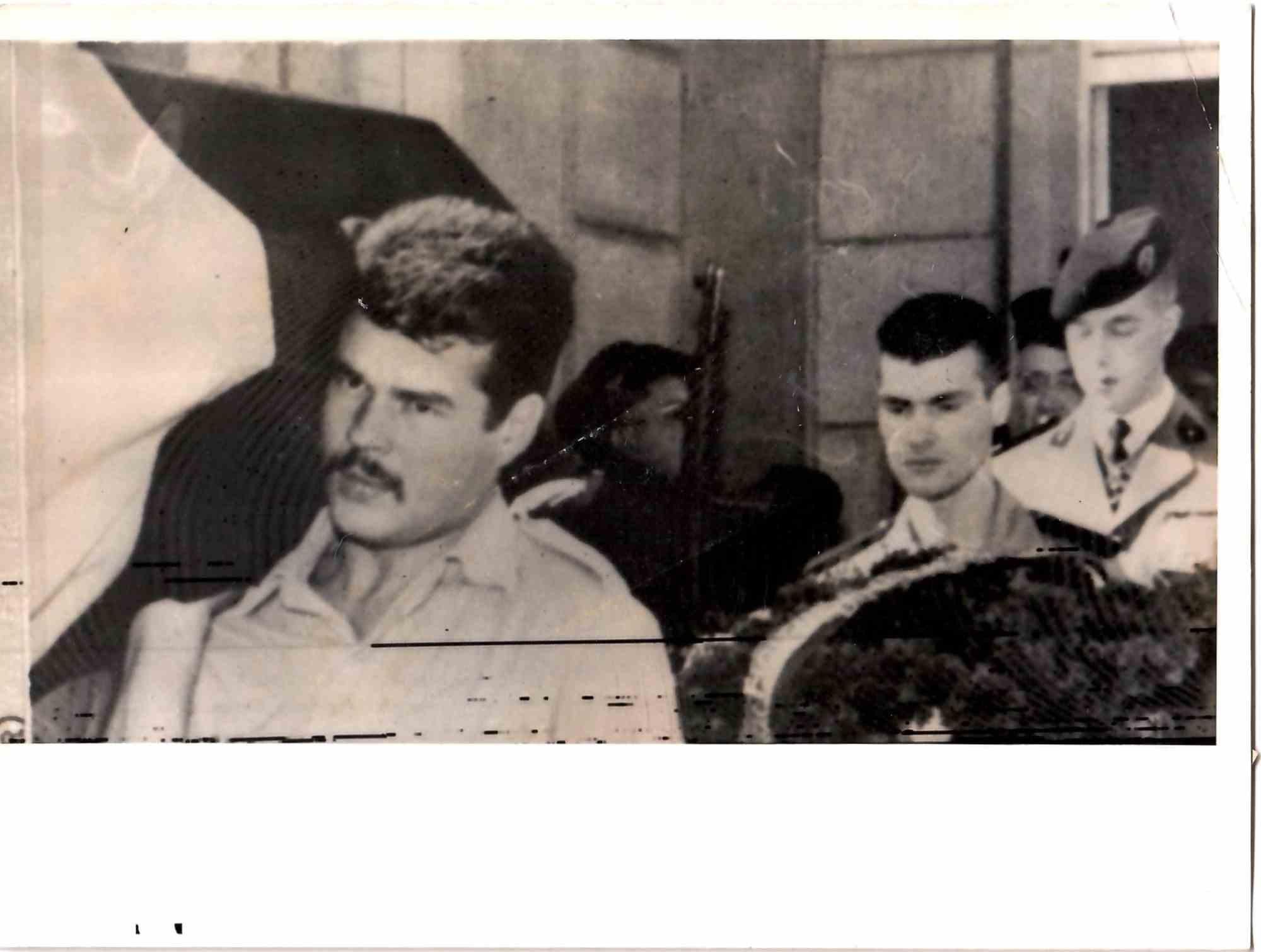 Unknown Portrait Photograph - Funeral in Tizi-Ouzou of Prince Francesco - Vintage B/W photo - 1950s