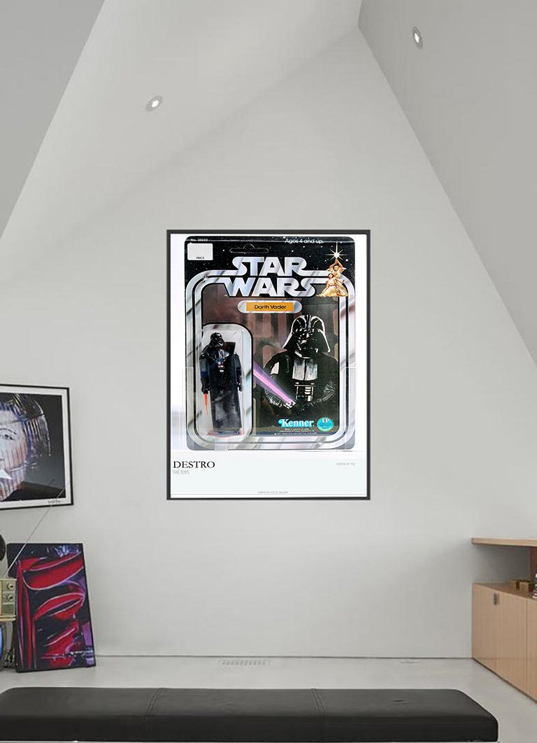  Gallery Exhibition Poster- DARTH VADER Star Wars  DESTRO EXHIBITION Pop Art - Photograph by Unknown