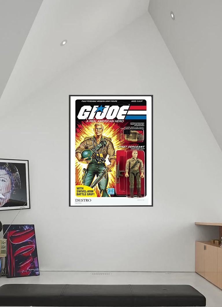  Gallery Exhibition Poster- DUKE G.I. JOE FIGURE  EXHIBITION Pop Art - Photograph by Unknown