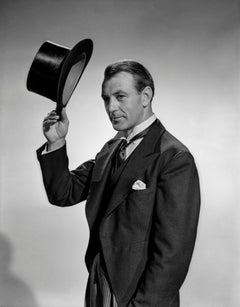 Gary Cooper Tipping Tophat - Impression d'art du film « Movie Star News »