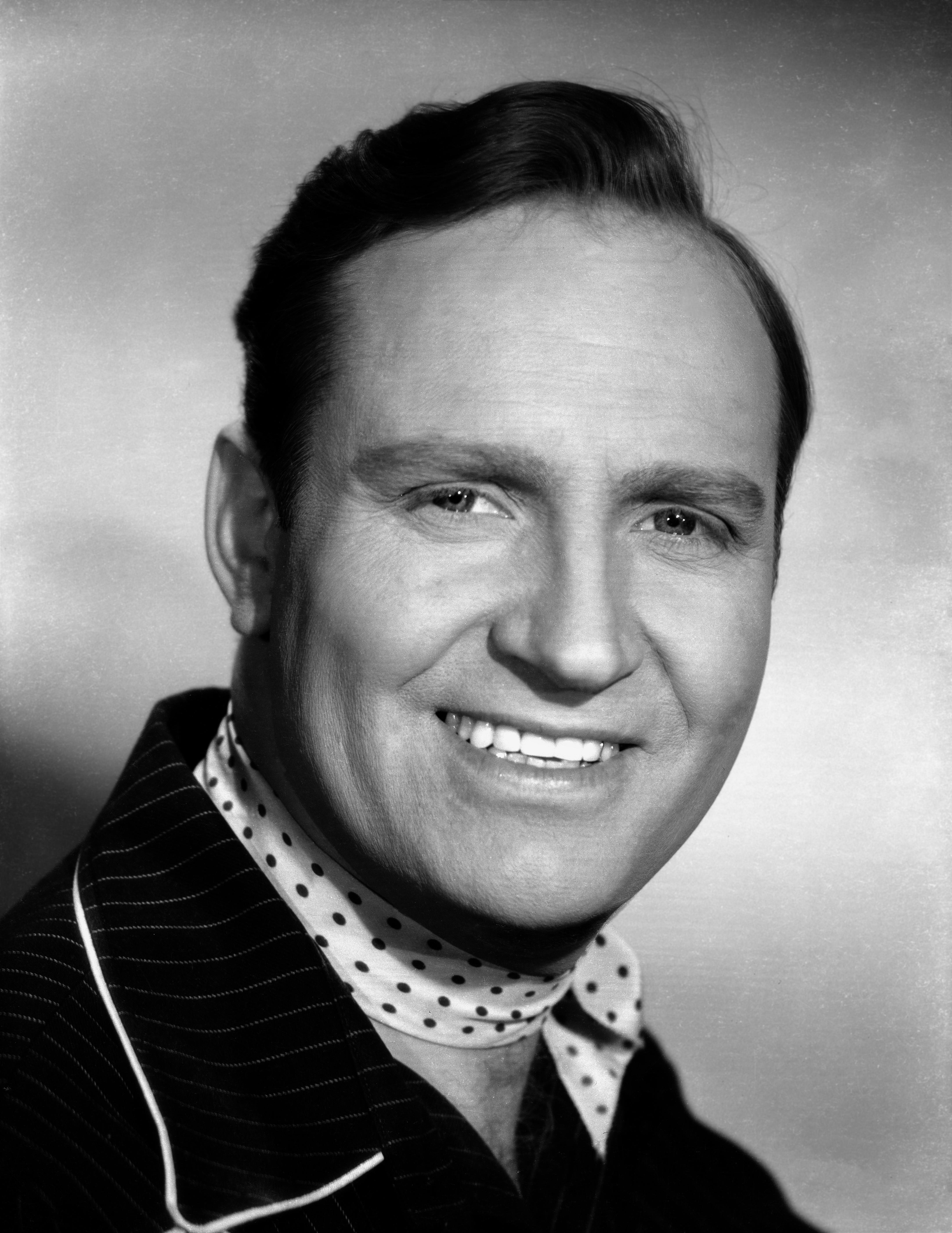 Unknown Portrait Photograph - Gene Autry Smiling Headshot II Movie Star News Fine Art Print