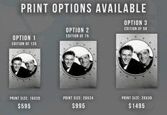 Gene Kelly and Frank Sinatra "Anchors Aweigh" Globe Photos Fine Art Print