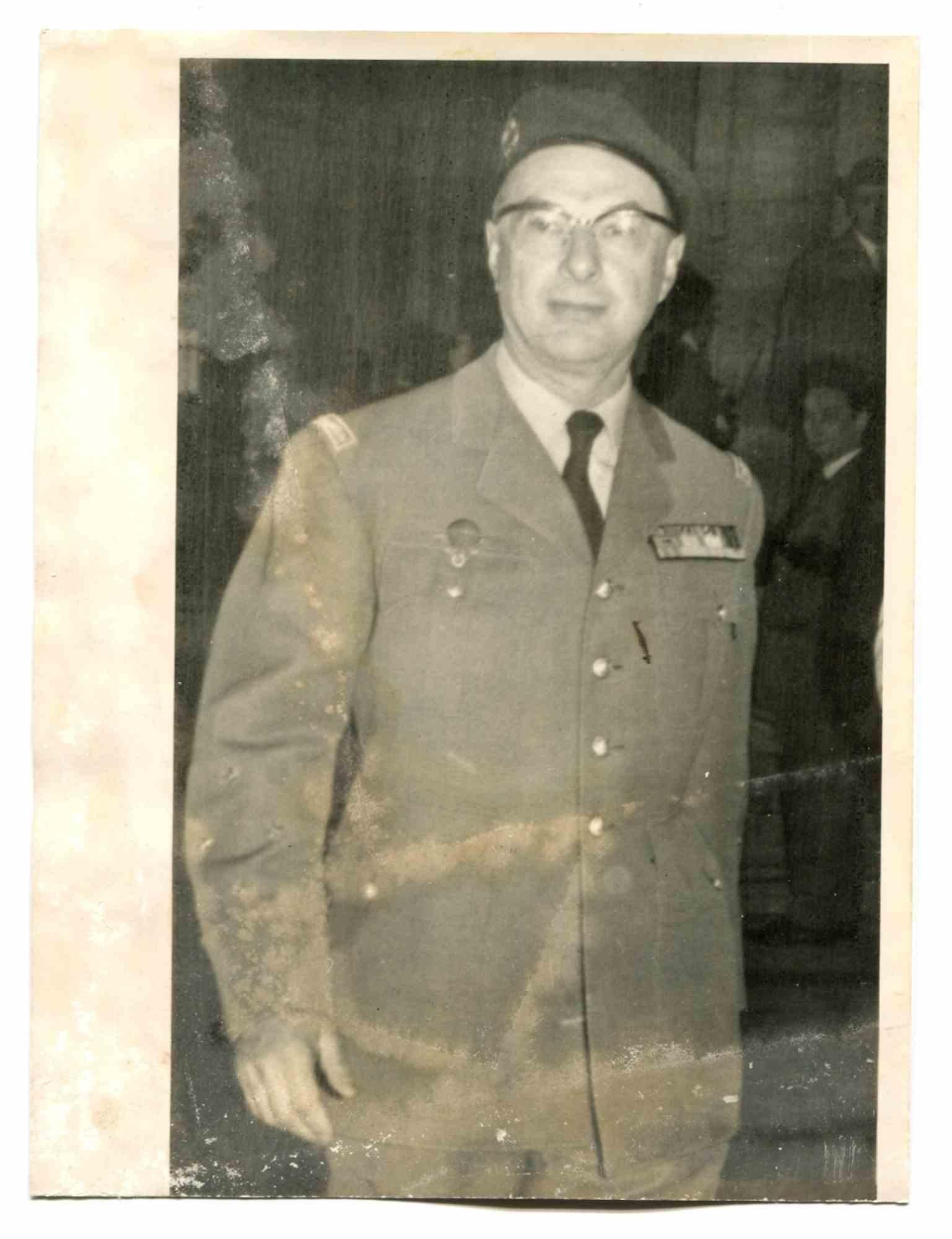 Unknown Figurative Photograph - General Charles Ailleret - Historical Photo  - 1960s