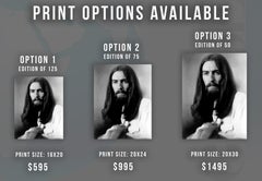 George Harrison with Long Hair Globe Photos Fine Art Print