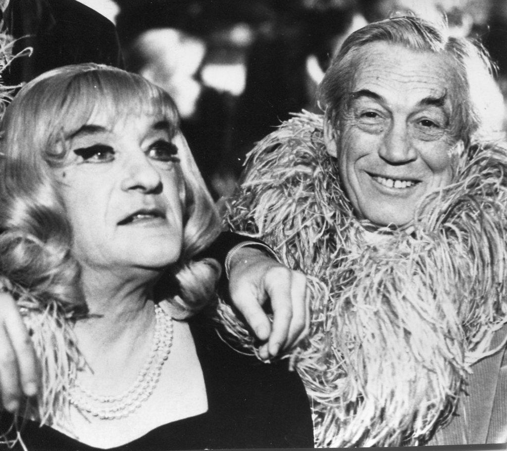 Georges Sanders and John Huston - Vintage Photograph - 20th Century