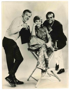 Champion Gewer, Julie Andrews et Harry Belafonte - Photo vintage  Les années 1960