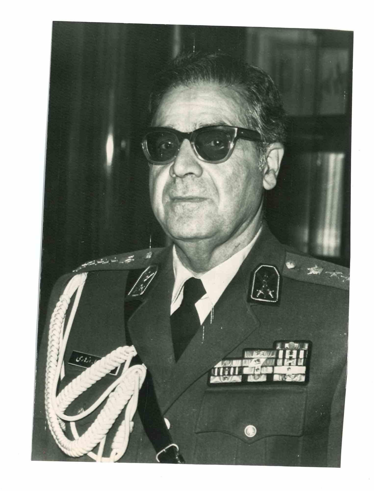 Unknown Figurative Photograph - Gholam Reza Azhari - Former Prime Minister of Iran - 1978