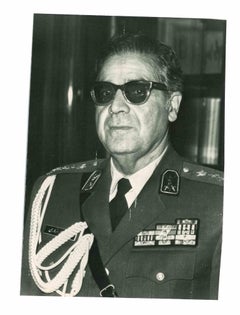 Vintage Gholam Reza Azhari - Former Prime Minister of Iran - 1978