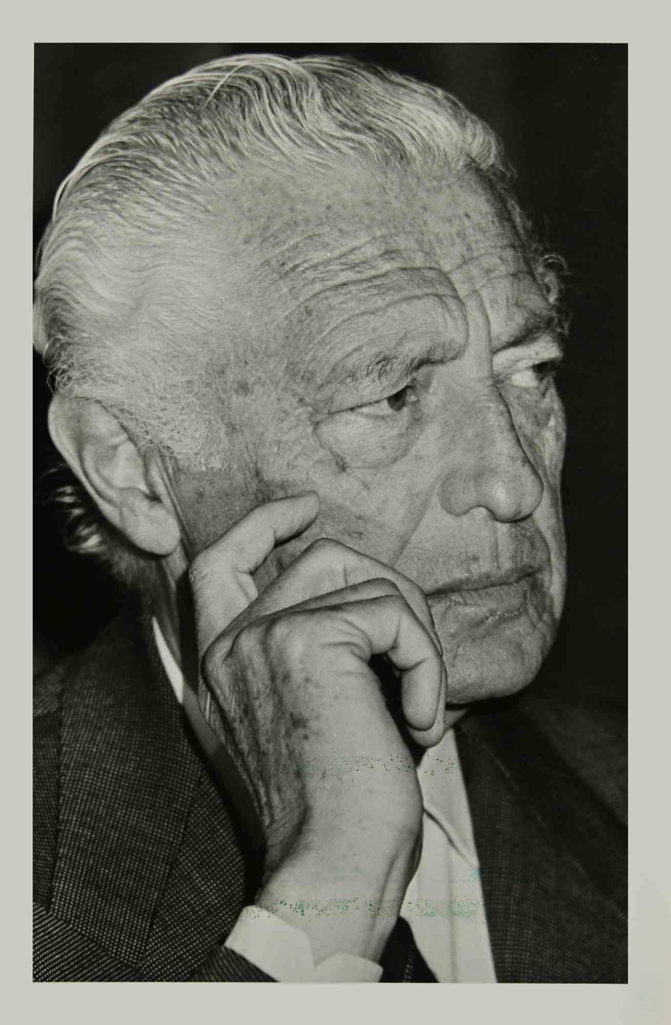 Unknown Figurative Photograph - Gianni Agnelli - Vintage Photograph - 1970s