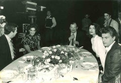 Gianni Bisiach, Florinda Bolkan, Michele Placido – Vintage-Fotografie  - 1980s