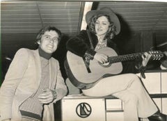 Gianni Morandi und Marcella Martoli - Vintage-Foto - 1970er Jahre