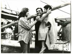 Gianni Morandi und Sophie Carle und Alex Pederiva – Foto – 1980er Jahre