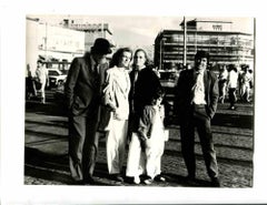 Gianni Morandi, Galeazzo Benti, Laurea Becherelli and Marco Vivo- !980s