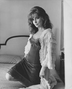 Gina Lollobrigida Posed in Lingerie Fine Art Print