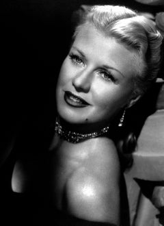 Vintage Ginger Rogers in Diamonds Globe Photos Fine Art Print