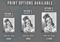 Ginger Rogers  "Magnificent Doll" Globe Photos Fine Art Print